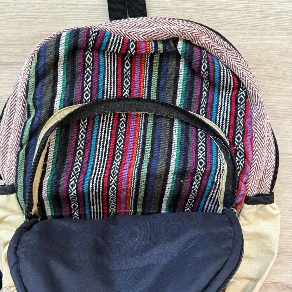 Himalayan Bag Backpack Travel Hiking School Patchwork Boho